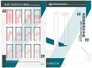 2017新款門板觸屏液晶說明書橢圓門橫梁門通用版