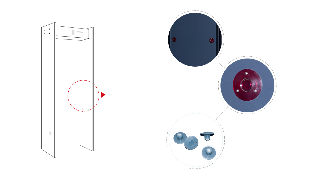 TD-800,娛樂場所,特惠款,定制,安檢門,金屬探測門,產(chǎn)品