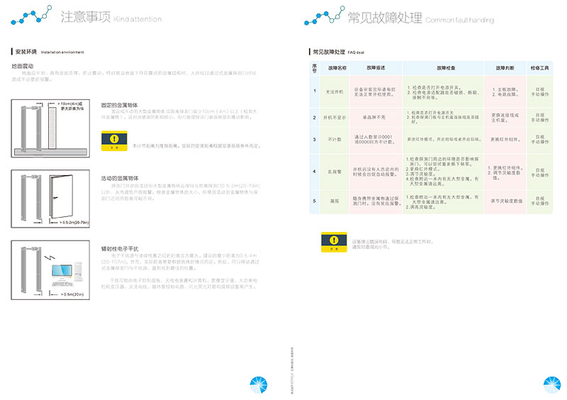 2018,數(shù)碼管主機盒,安檢門中方說明書,中安諧