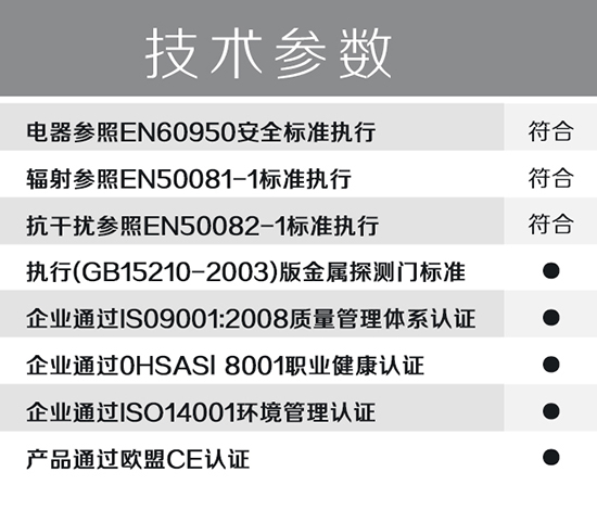 300門板棕色6區(qū)金屬探測(cè)安檢門