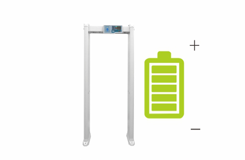 400門(mén)板數(shù)碼管大主機(jī)盒金屬探測(cè)門(mén)電池