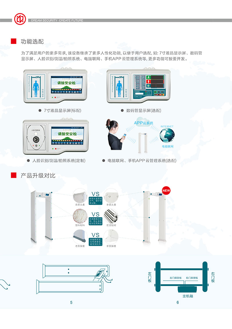 400系列,安檢門,金屬探測門,宣傳冊,中安諧